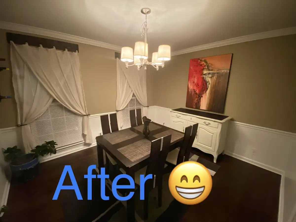 Professional dining room restoration after water damage in Shiloh